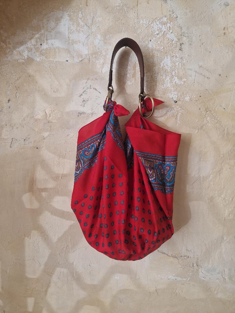 Sac foulard vintage