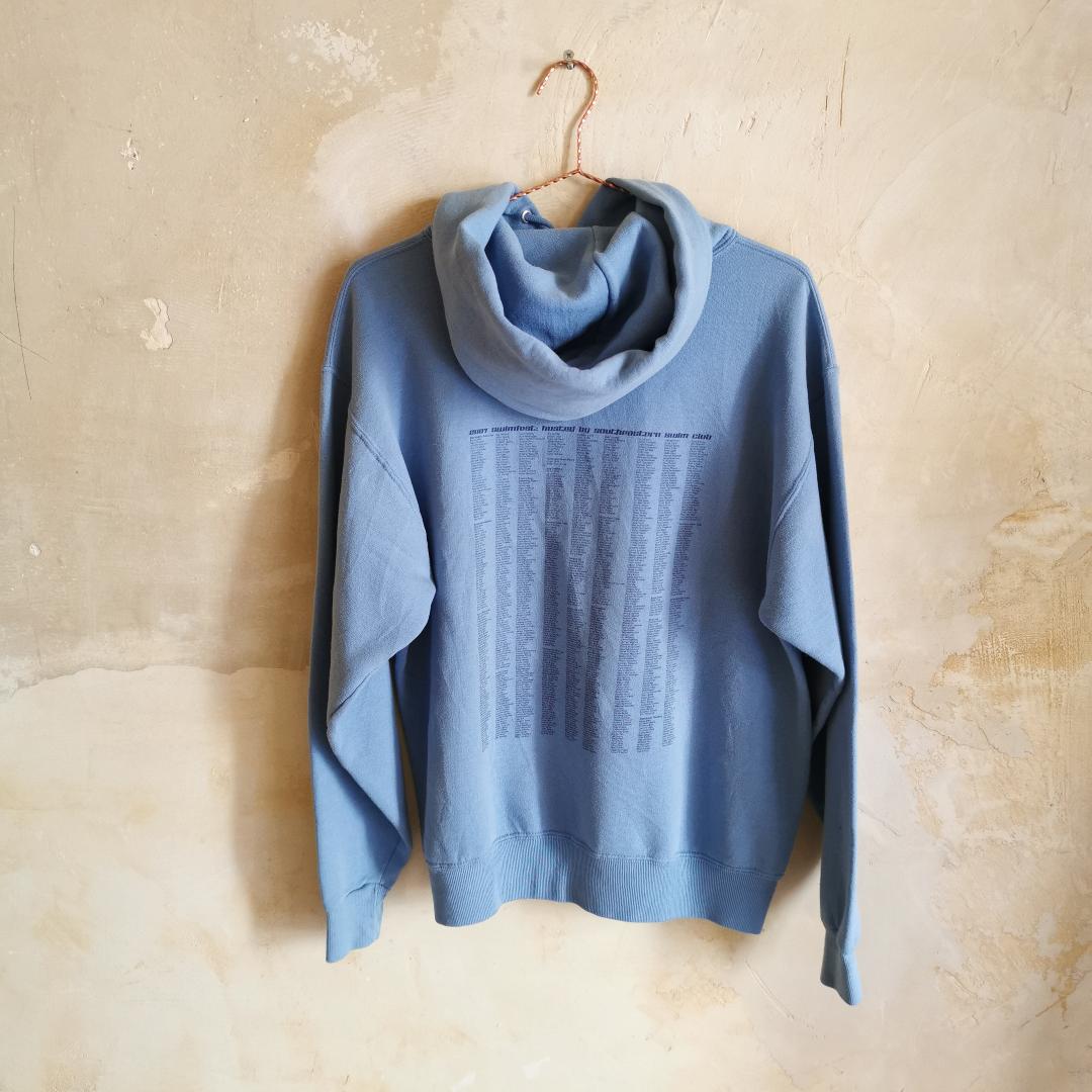 Sweat-shirt vintage ciel
