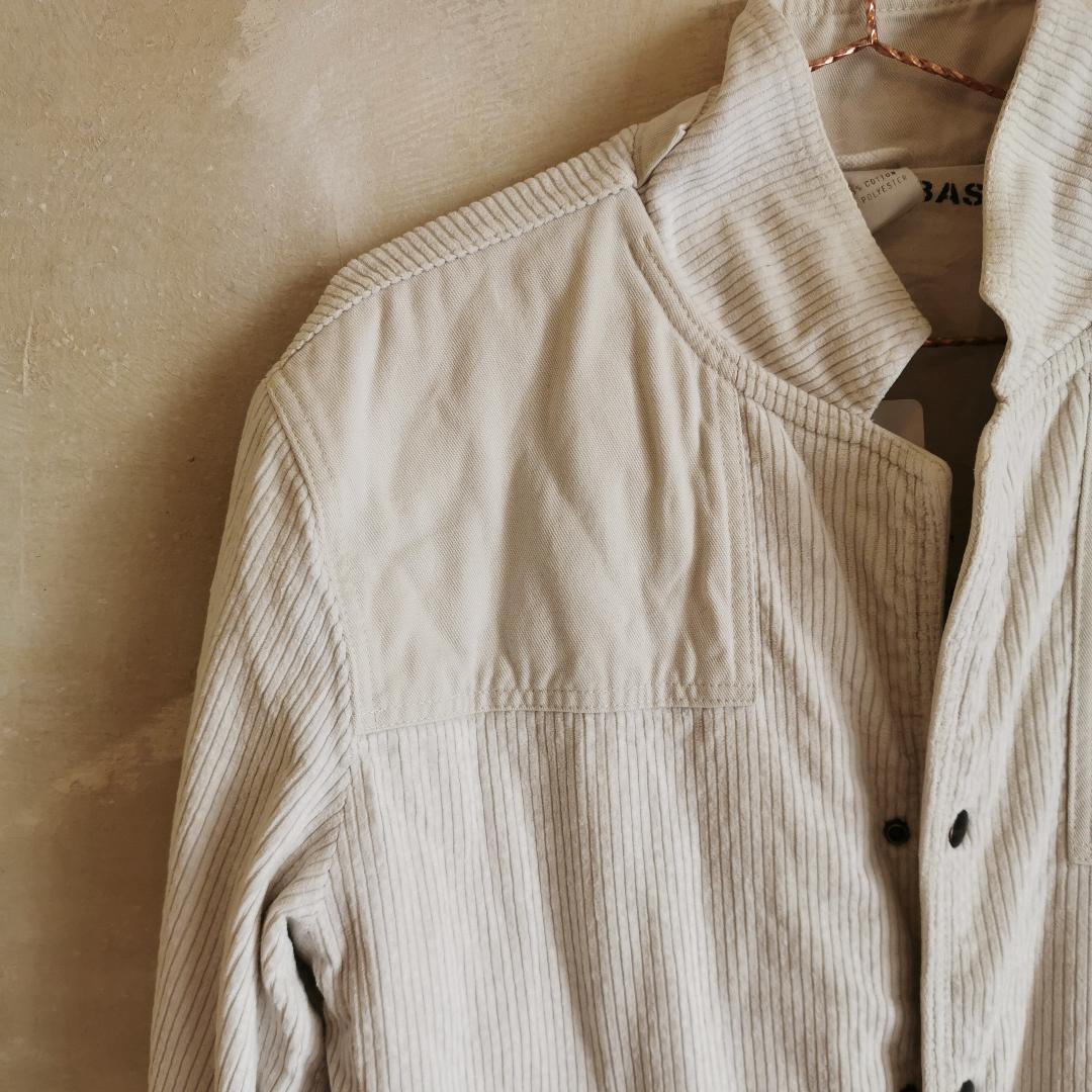 Veste vintage velours écru