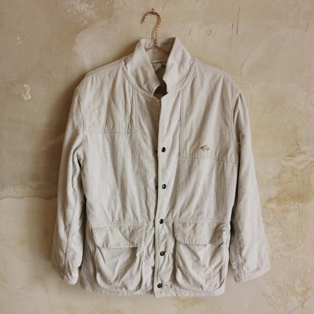 Veste vintage velours écru