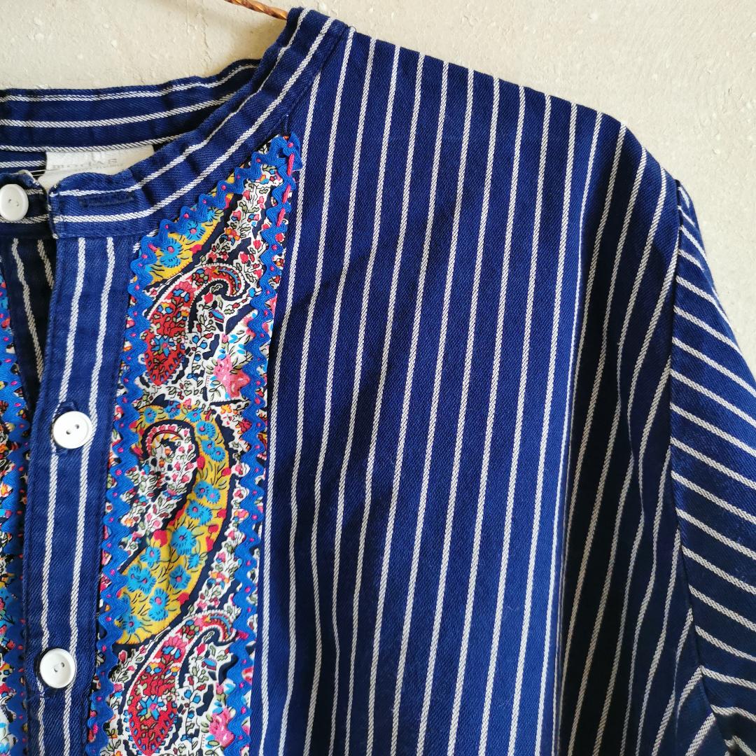Chemise vintage rayée