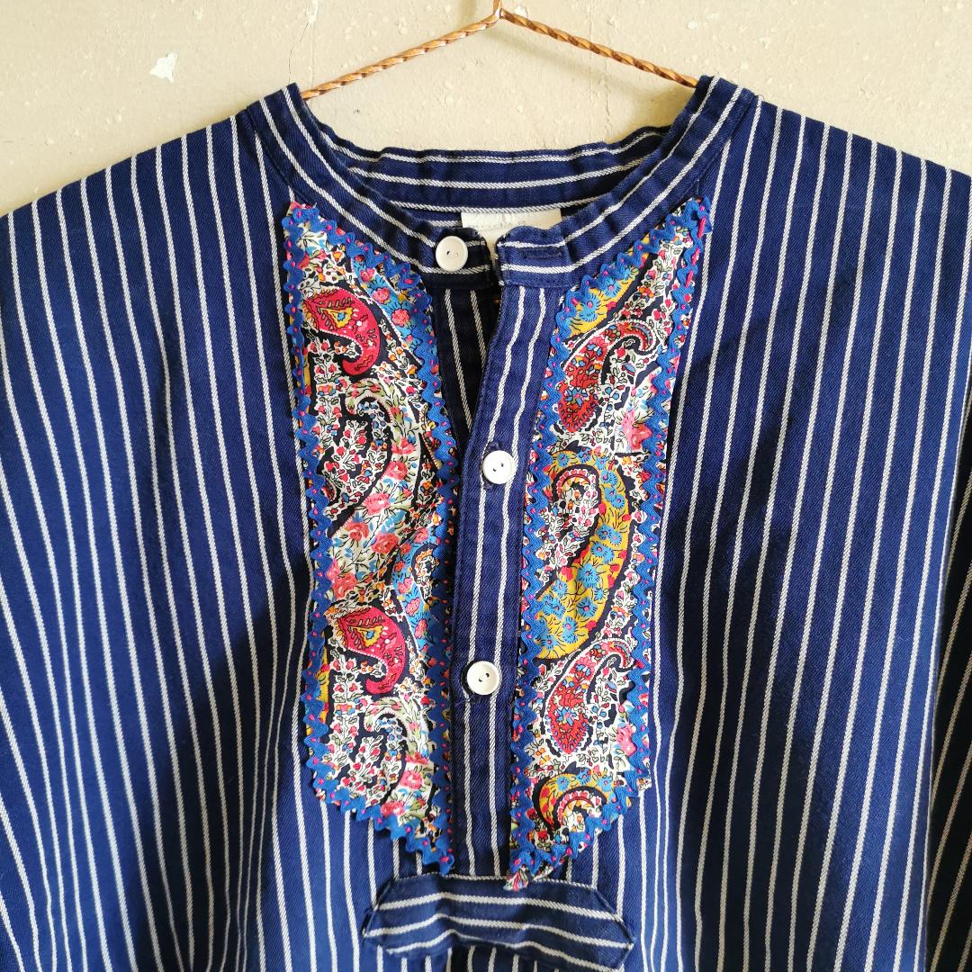 Chemise vintage rayée