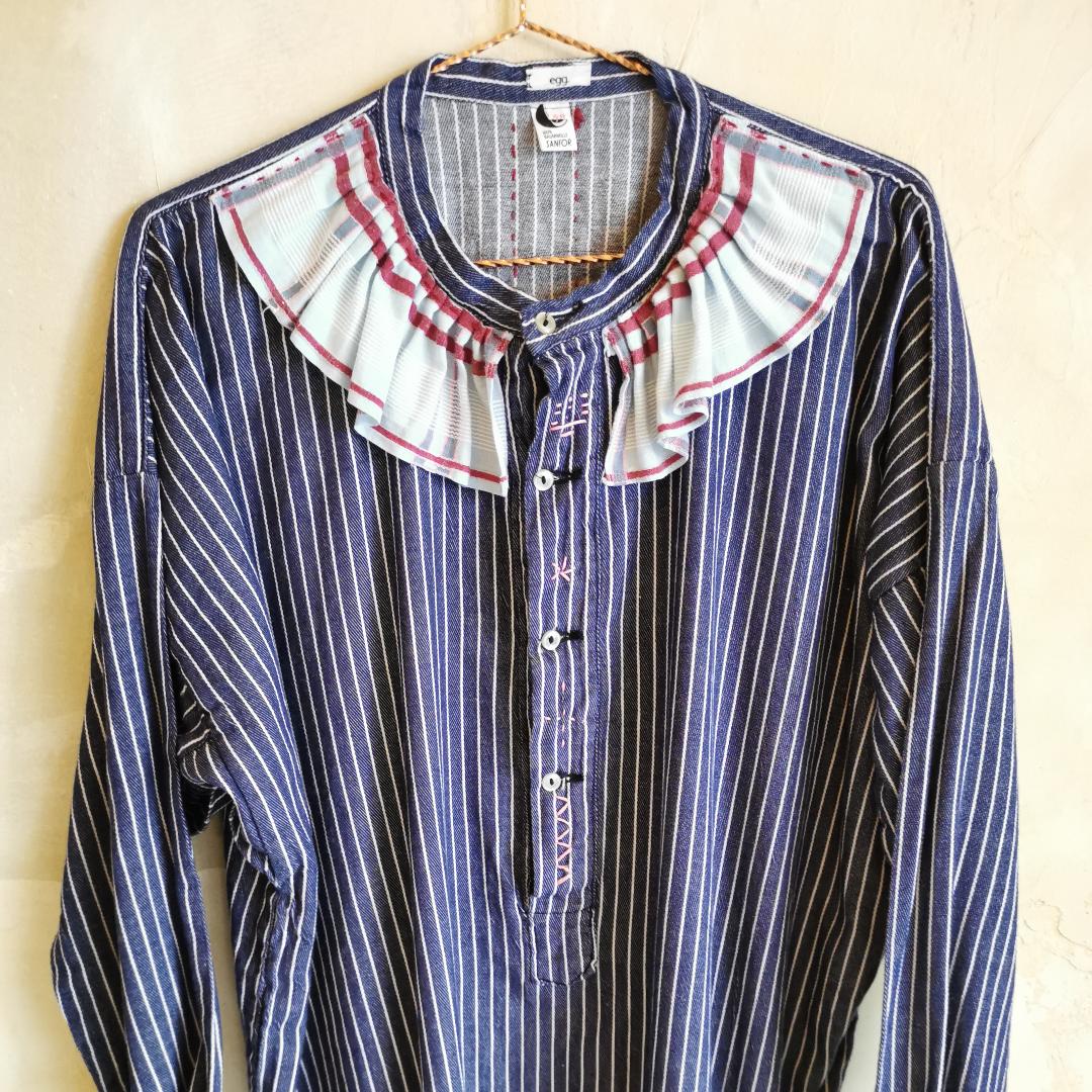 Tunique vintage rayée