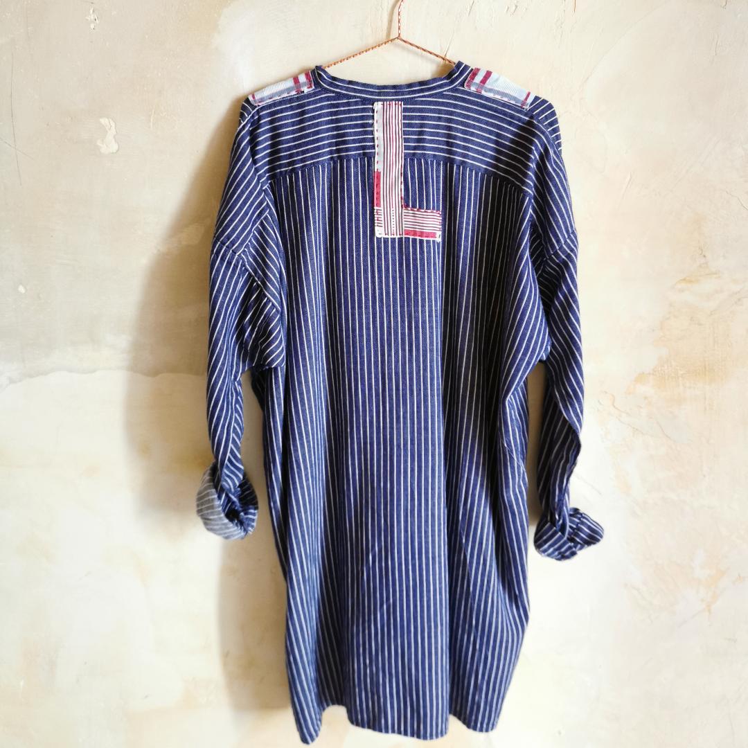 Tunique vintage rayée