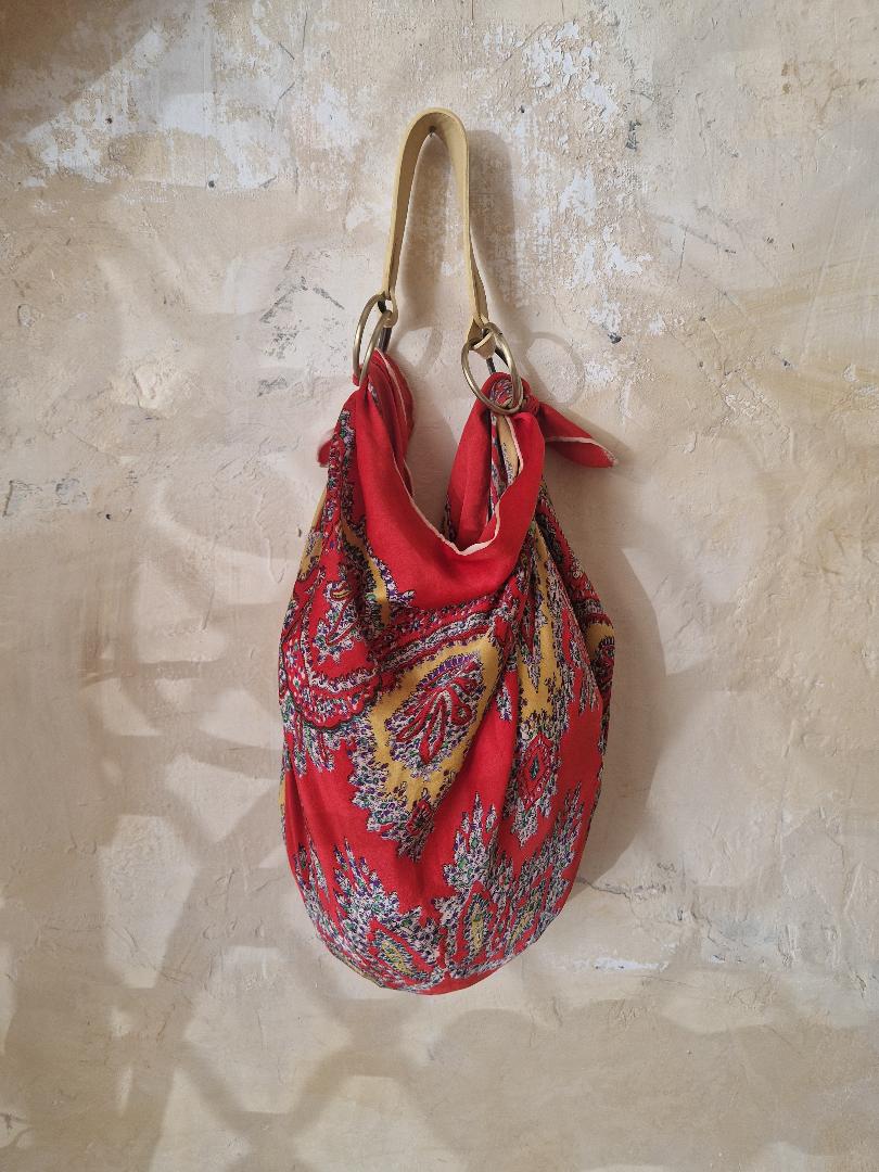 Sac foulard vintage