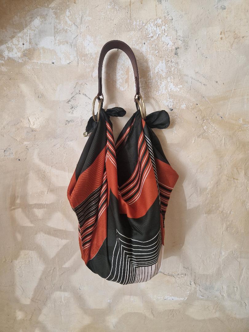 Sac foulard vintage