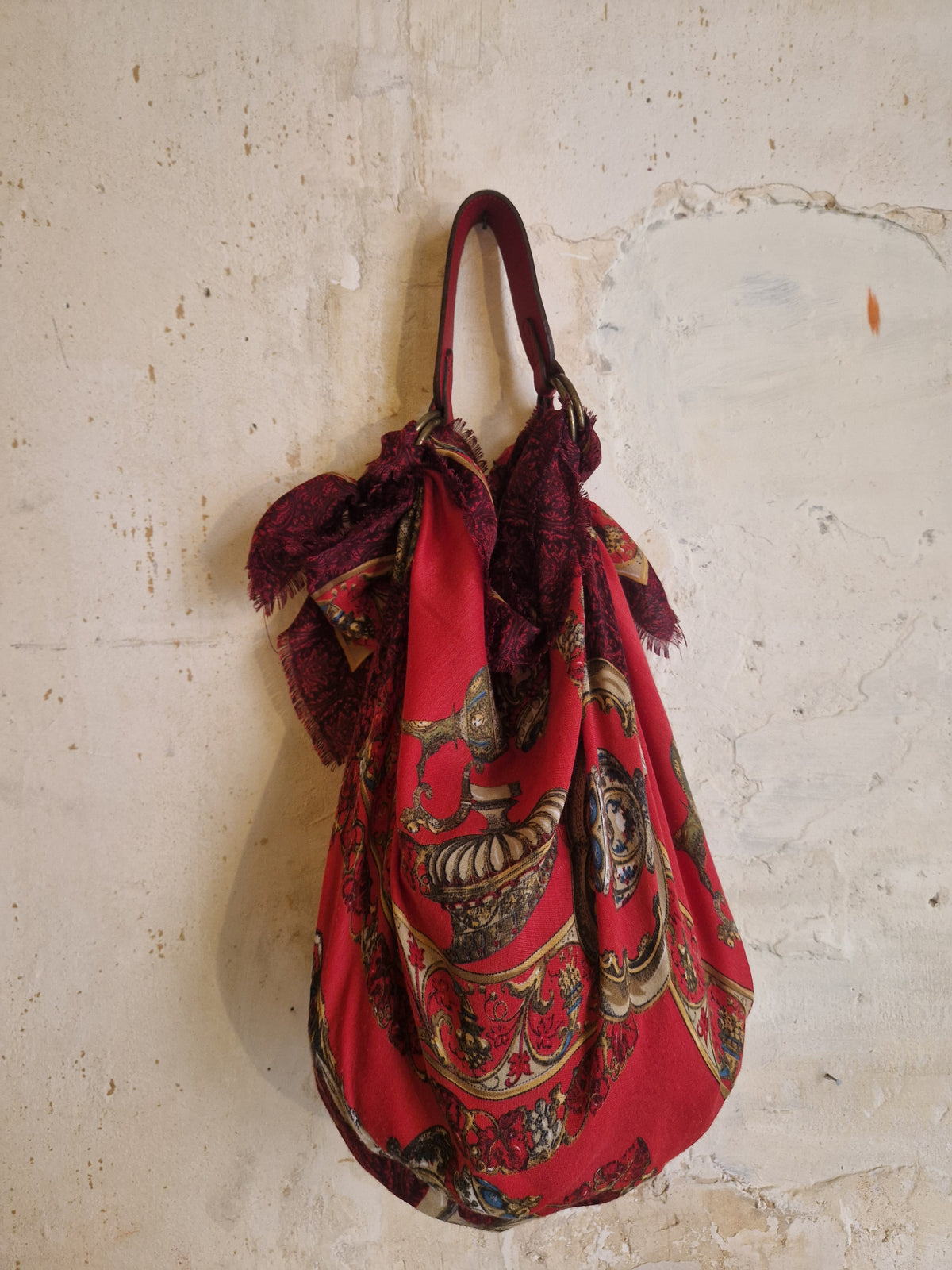 Sac foulard vintage