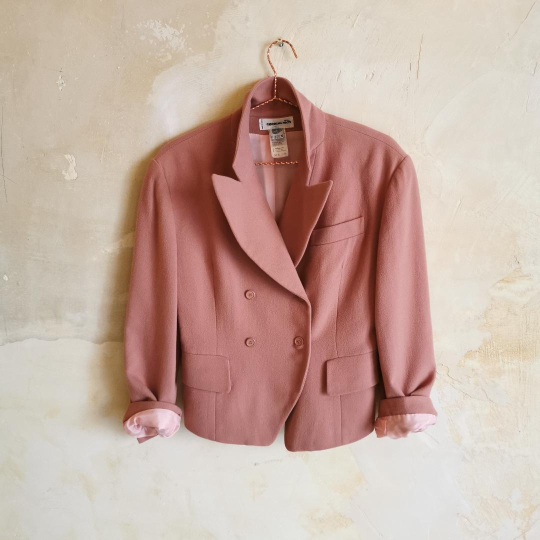 Blazer rose vintage Georges Rech